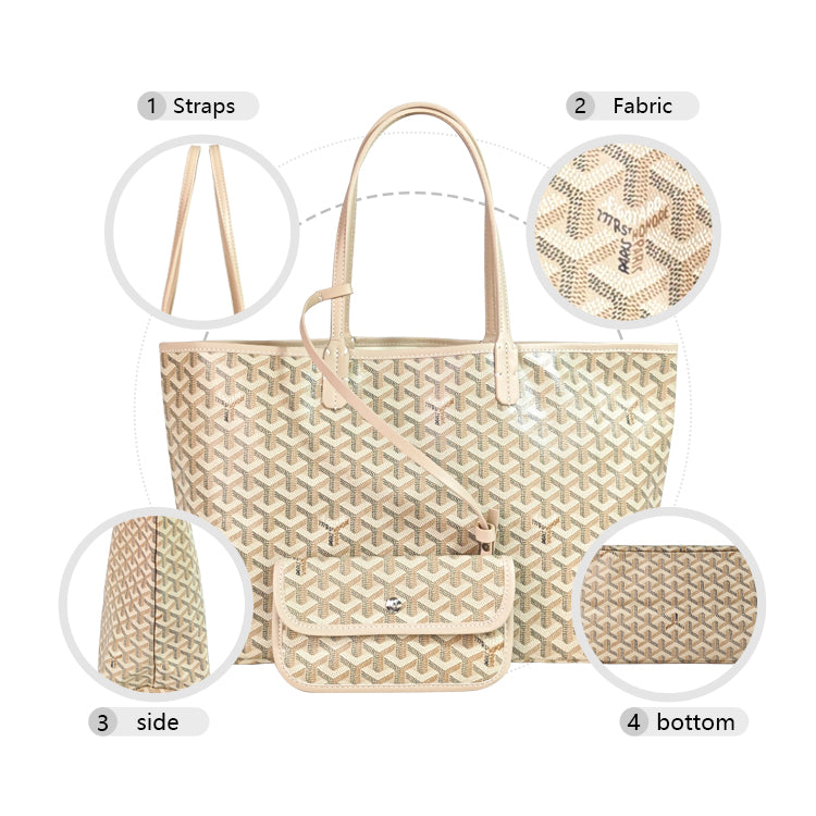 03-S V GY tote bag without zipper-Clearance