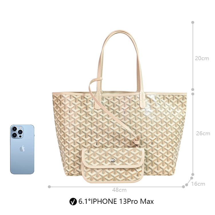 03-S V GY tote bag without zipper-Clearance