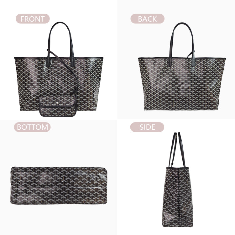 03-S V GY tote bag without zipper-Clearance